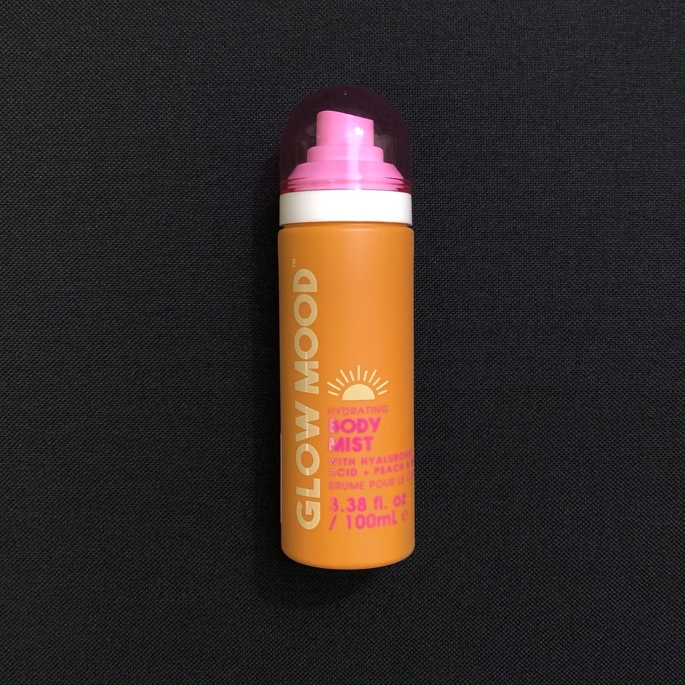 Glow Mood Day Body Mist with Hyaluronic Acid — Peach & Mint — Full Size 100 mL